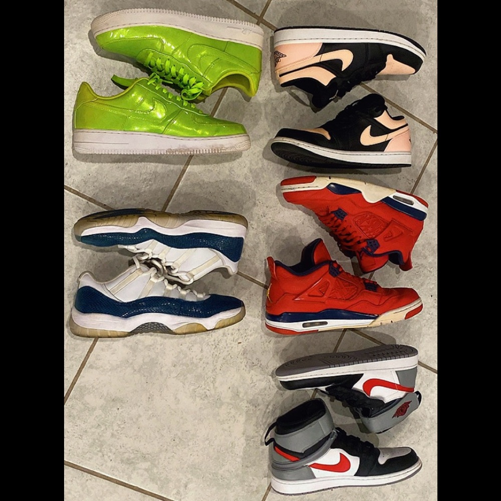 🔥 Men’s Sneaker Bundle – Jordans & Nike | Great Condition 🔥 5 PAIRS